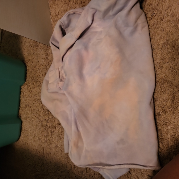 Pink Floyd crop tye dye hoodie - Picture 3 of 4